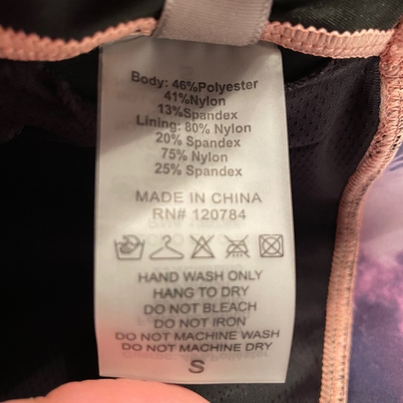 Women's Active Tie-Dye Sports Bra - Picture 4 of 6